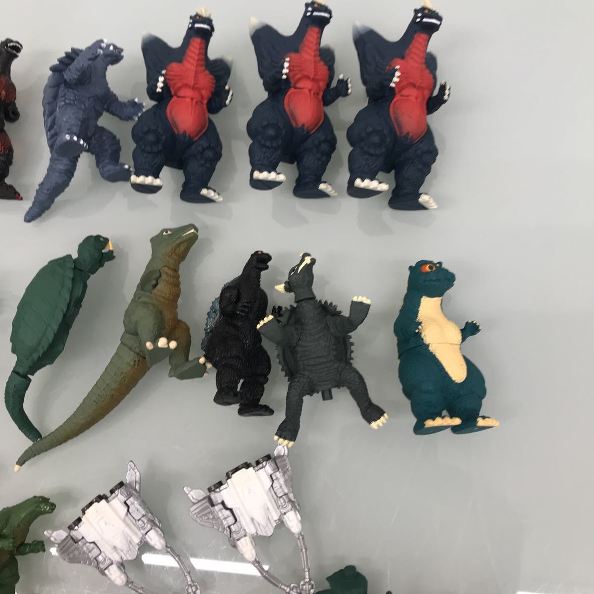 ジャンク】ゴジラ ガメラ モスラ メカゴジラ ミニチュア フィギュア 