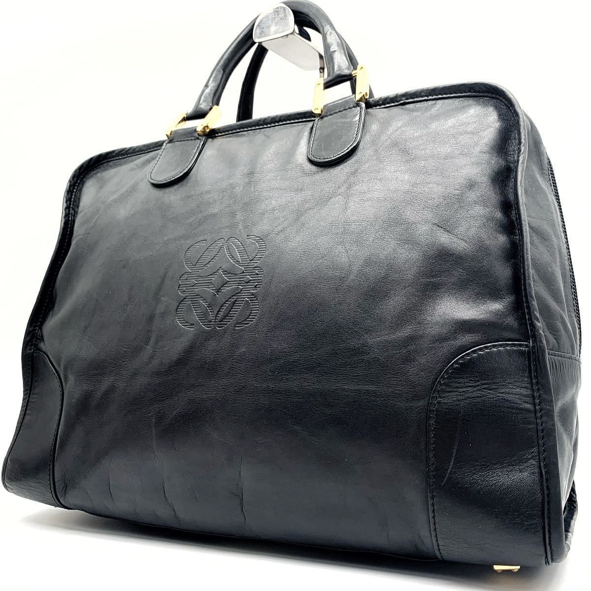 LOEWE ロエベ オールレザー ボストンバッグ LOEWE 【公式通販】