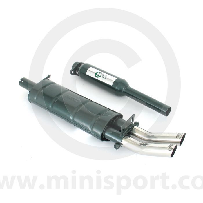 ローバーミニ　マニフロー　センターマフラーツインボックスDTMタイプ　LST004BIDTM　kenz