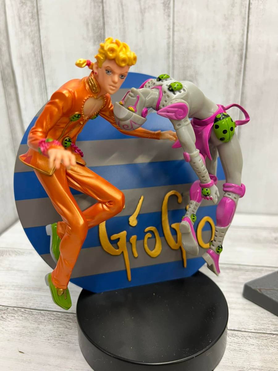 〇 ジョジョの奇妙な冒険 東方仗助 DIO ディオ ジョルノ ジョバーナ ゴールド エクスペリエンス フィギュア ジャンク品 激安スタート ...