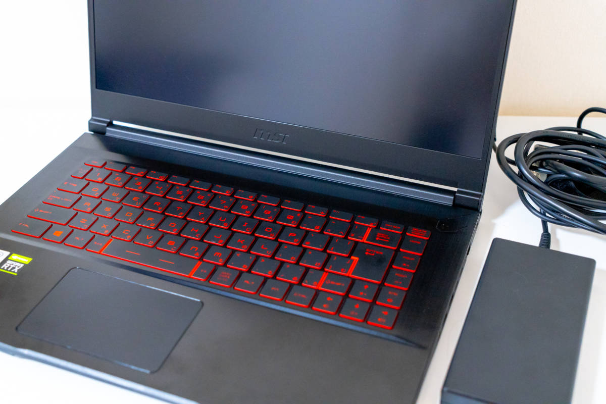 MSI GF65 Thin アルティメットゲーミングノートPC Core i5-10500H RTX 