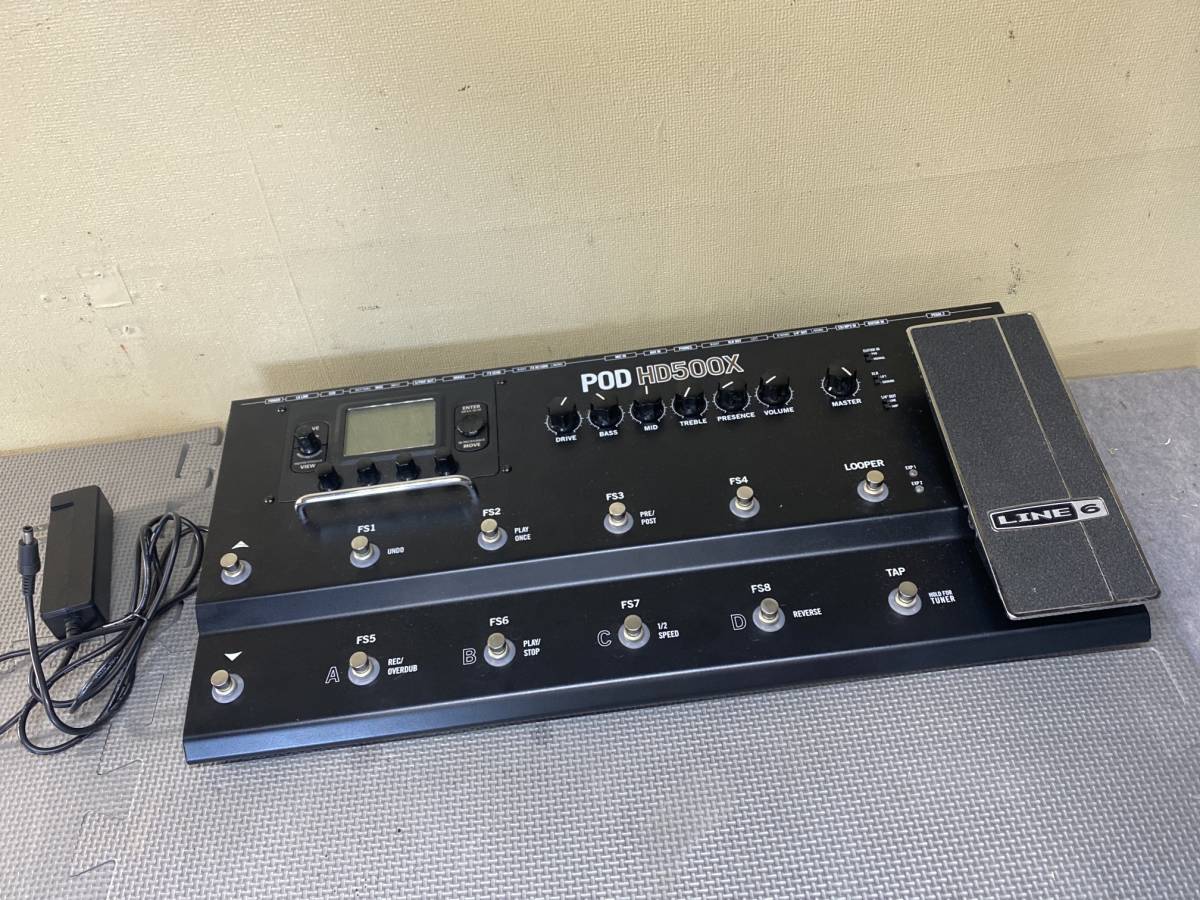 Line6 Pod HD500X アンプシミュレーター/マルチエフェクター