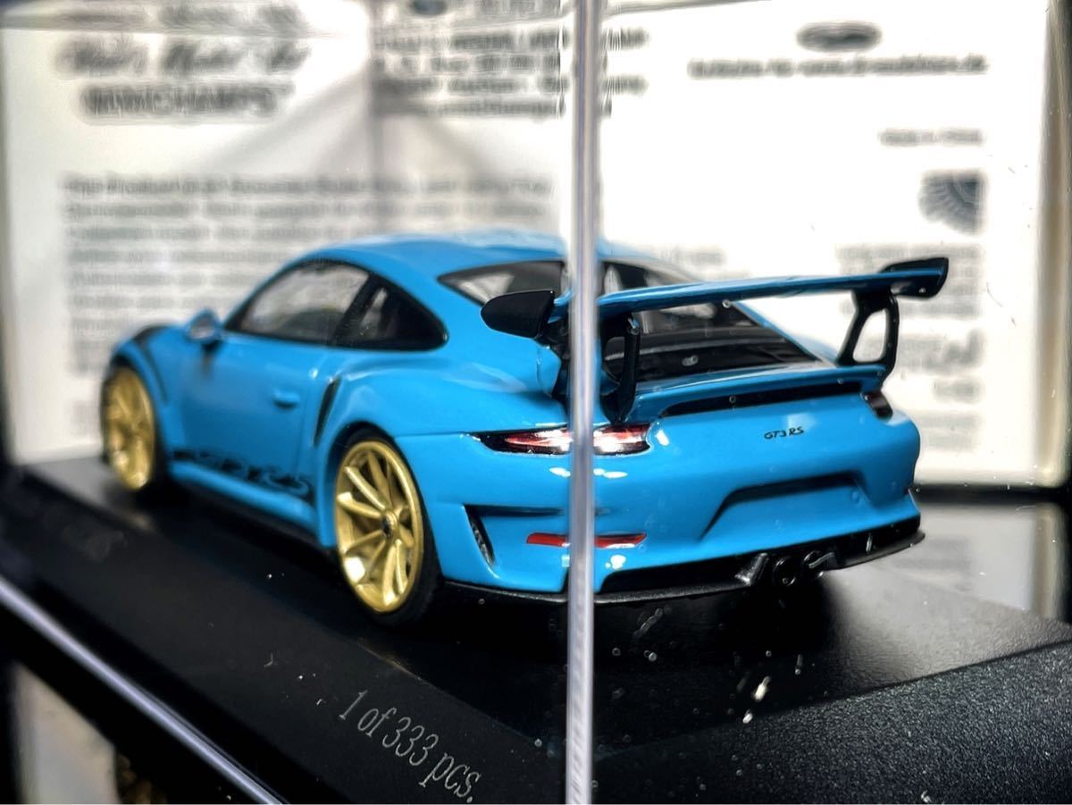 MINICHAMPS 特注 1:43 PORSCHE 911 GT3 RS / ポルシェ 991.2 GT3 RS