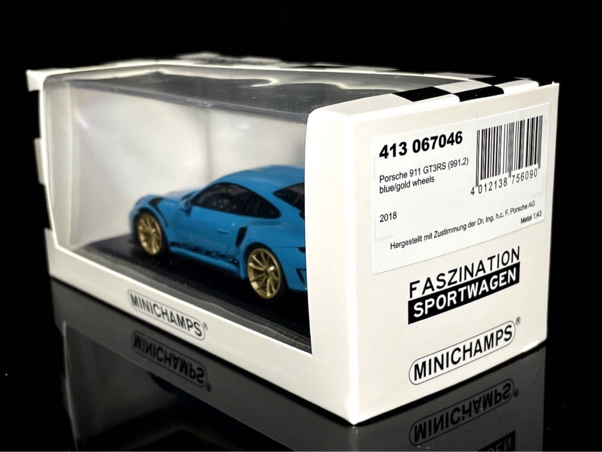 MINICHAMPS 特注 1:43 PORSCHE 911 GT3 RS / ポルシェ 991.2 GT3 RS