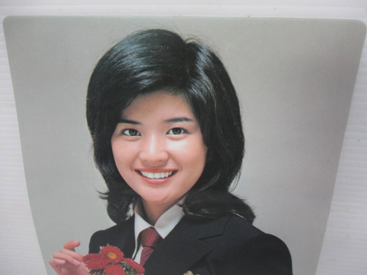 桜田淳子 下敷き カンコー学生服 Kanko SCHOOL WEAR 昭和レトロ 
