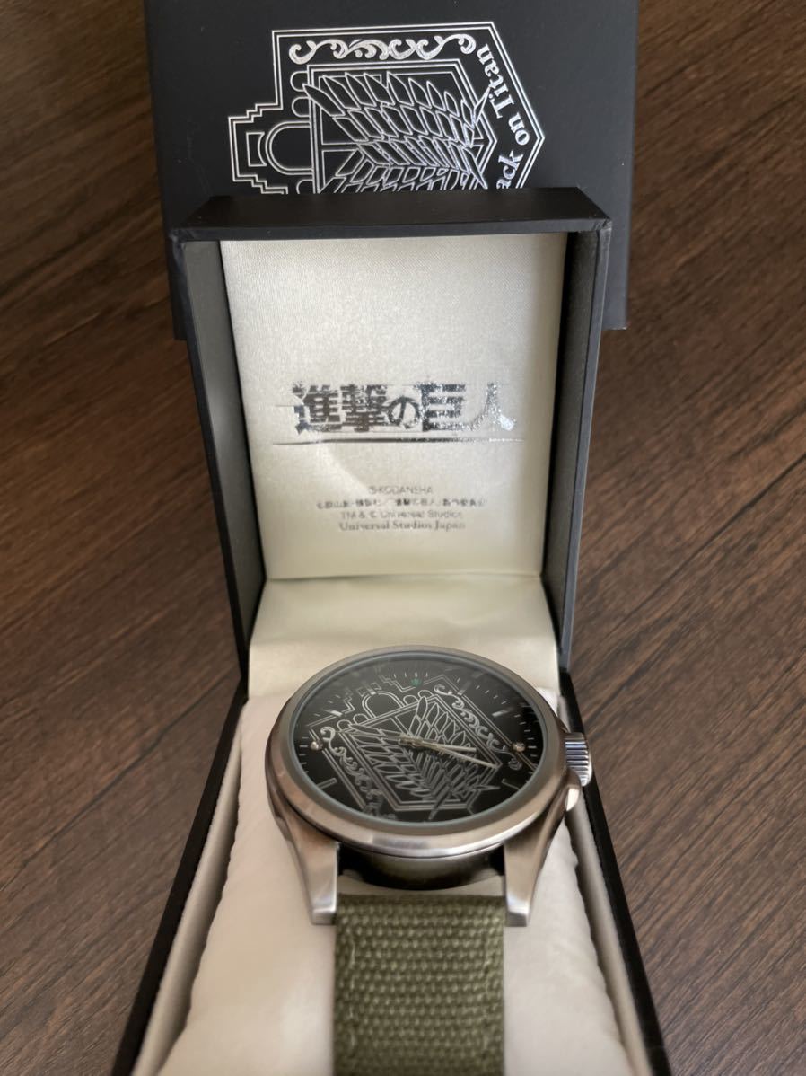 進撃の巨人 USJ クールジャパン コラボ腕時計 USJ 進撃の巨人 腕時計 クールジャパン 2020 ユニバ