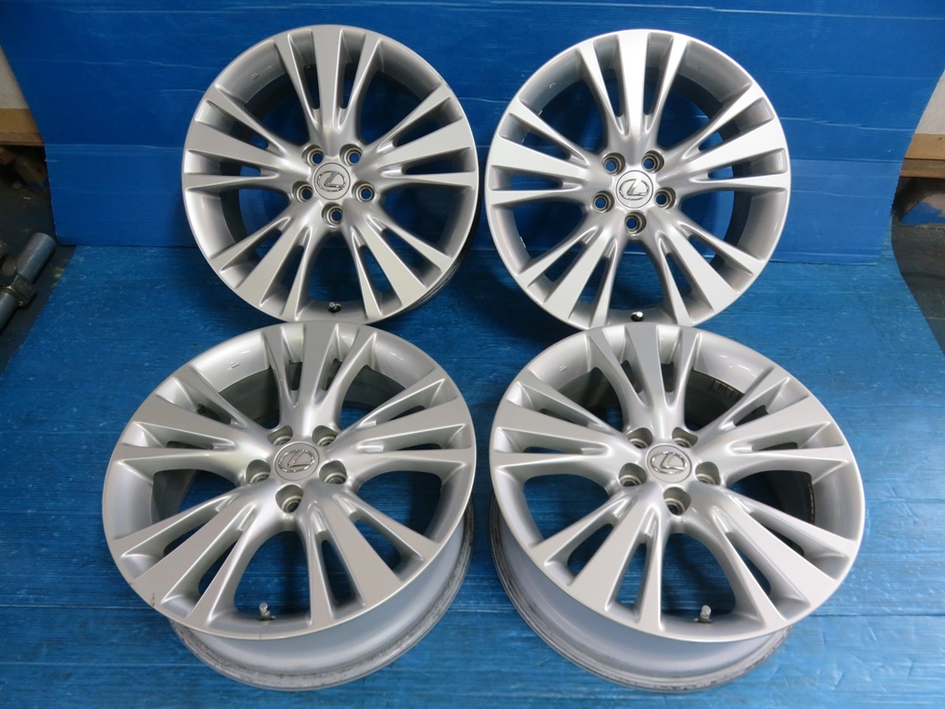 ☆ レクサス RX 純正ホイール 19インチ 7.5J +35 5H114.3 中古 4本 