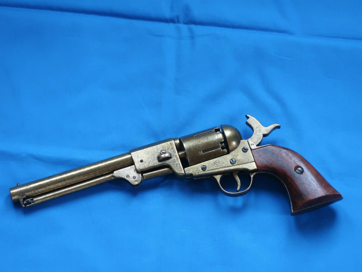 SPAIN製の装飾品 スペインDENIX製 コルト M1851 NAVY リボルバー 金属 