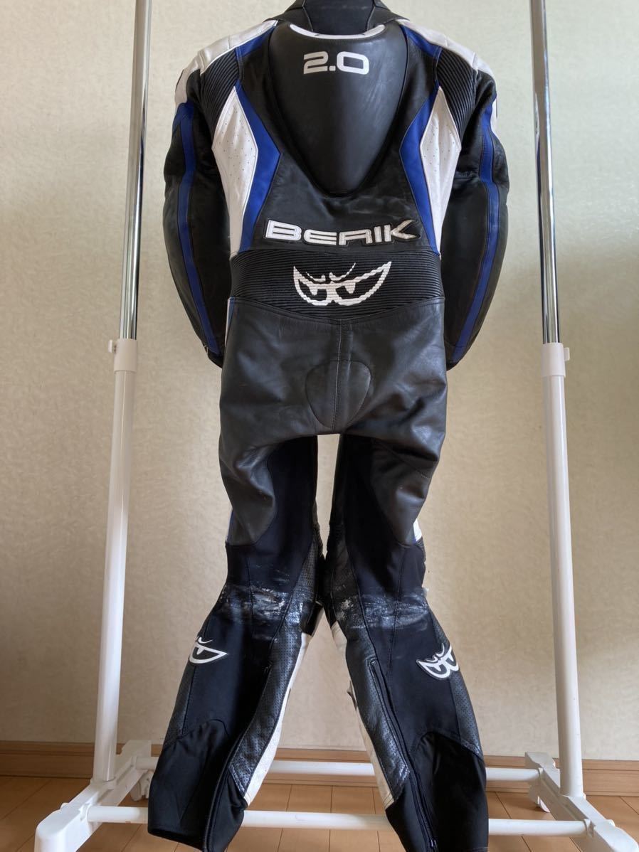 BERIK レーシングスーツ 革ツナギ EU50 日本サイズM KOBAPURAニース 