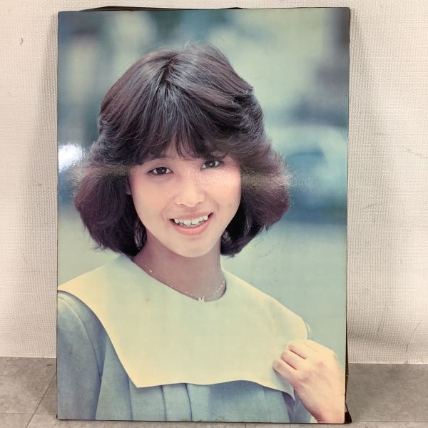 G1042【伝説のアイドル】松田聖子 「パネル」（41.5×59×2.3cm）（40×57 