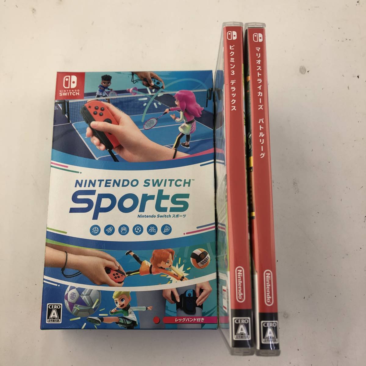 3点セット】任天堂 スイッチソフト/Nintendo Switch Sports/マリオ 