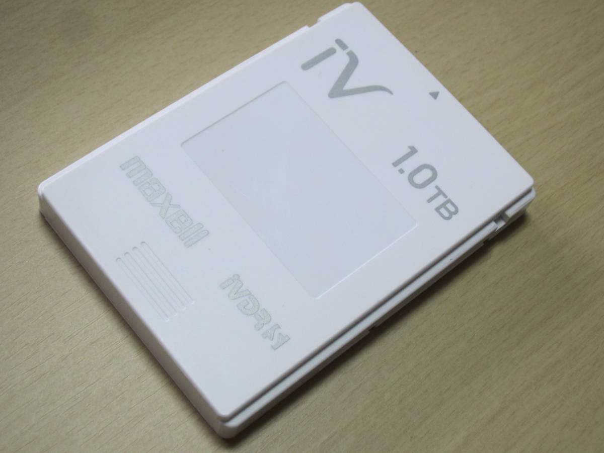iVDR-S マクセル maxell カセットハードディスク 1.0TB 1TB アイヴィ