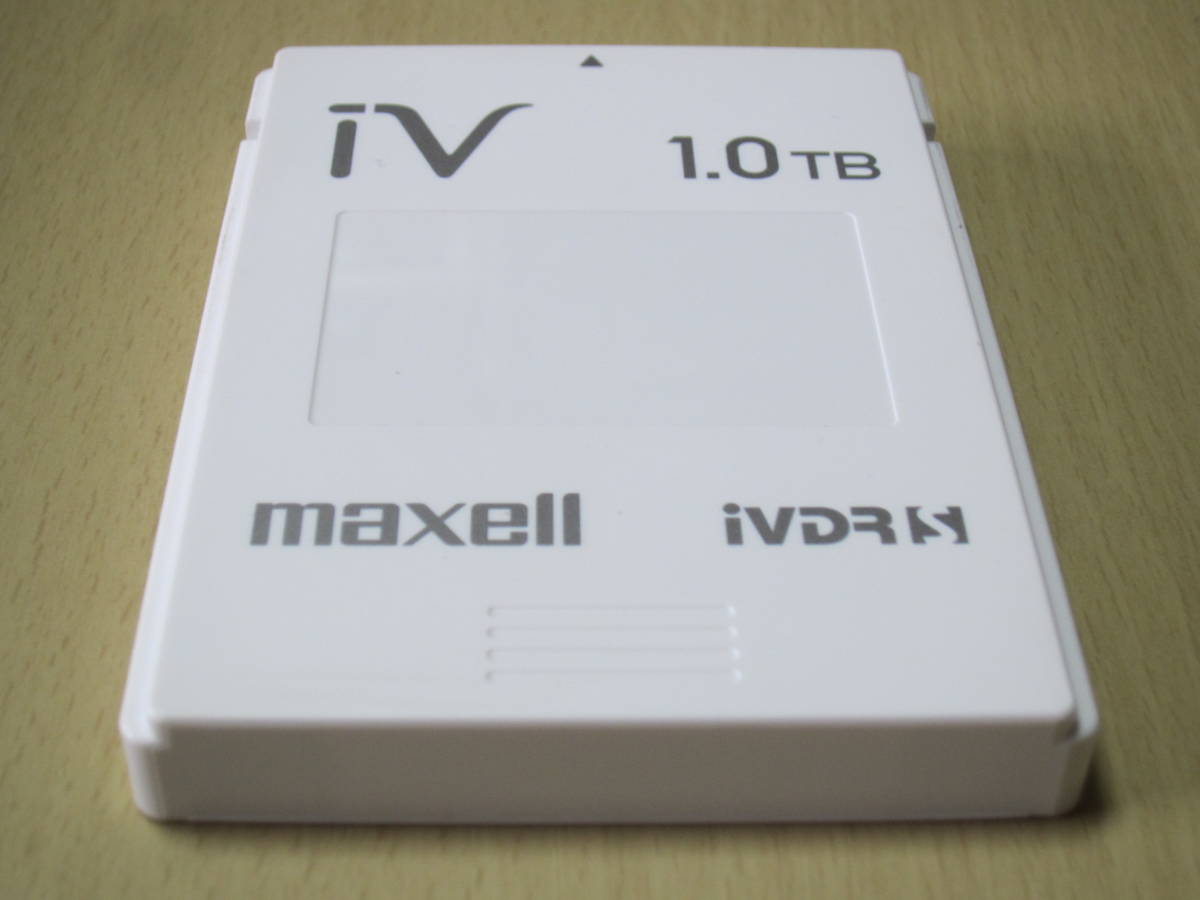 マクセル iVDR-S 1TB カセットハードディスク 中古 iVDR-S マクセル maxell カセットハードディスク 1.0TB 1TB アイヴィ