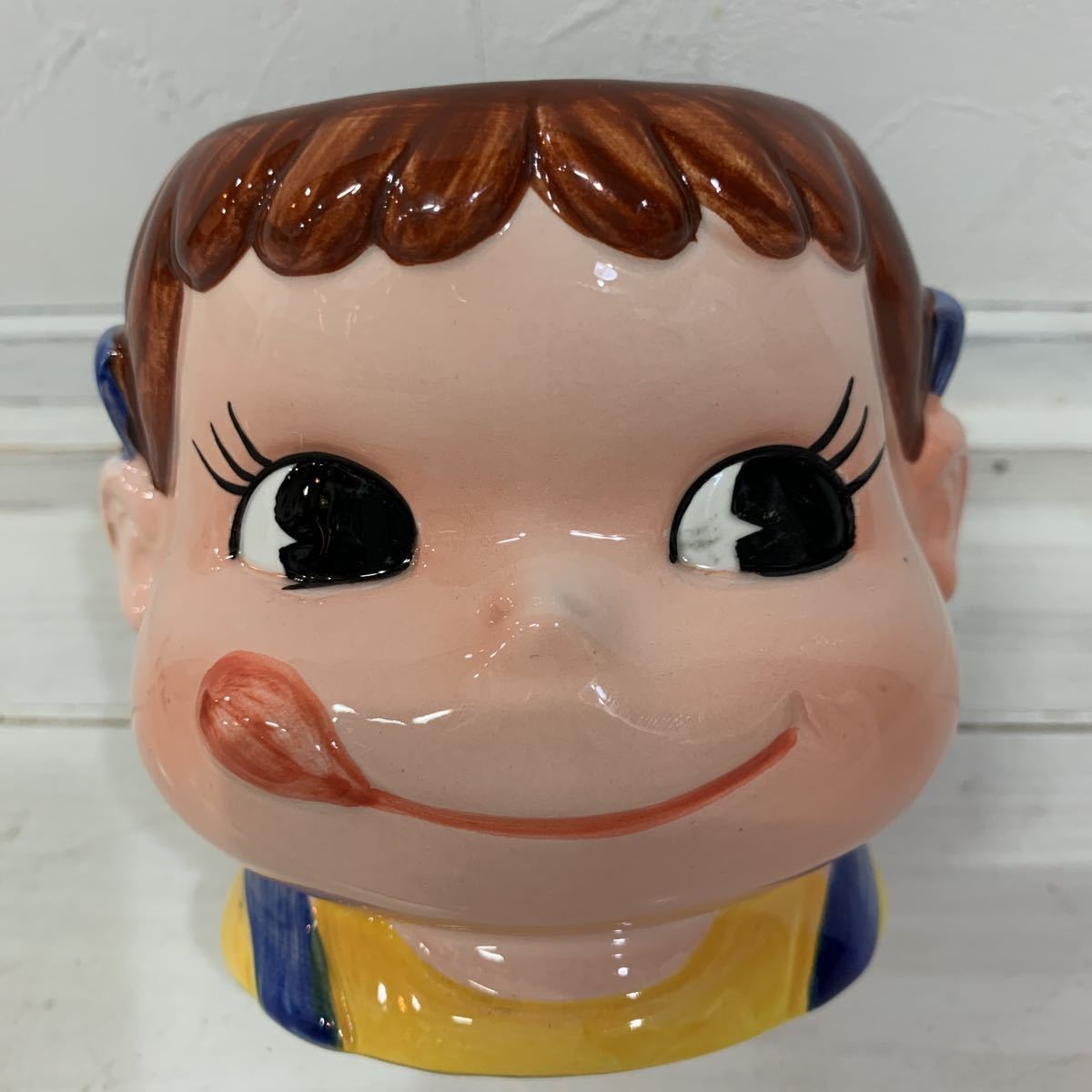 ペコちゃん 不二家 昭和レトロ マグカップ 当時物 _1