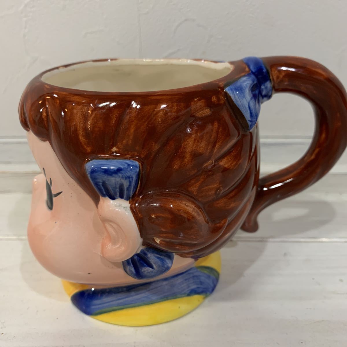 ペコちゃん 不二家 昭和レトロ マグカップ 当時物 _2