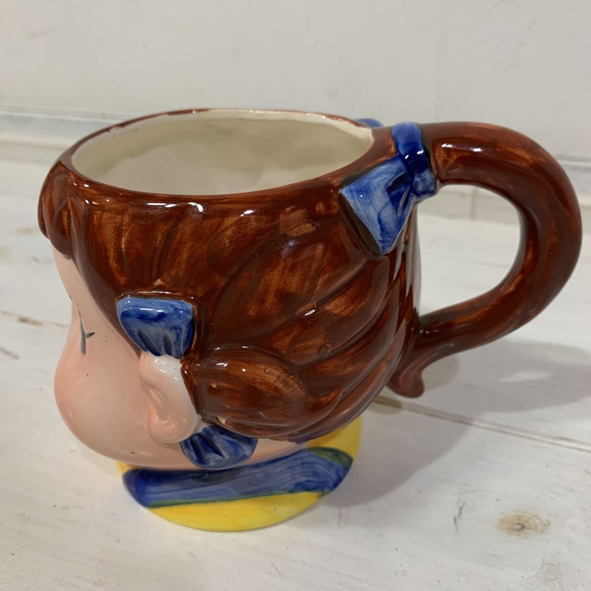 ペコちゃん 不二家 昭和レトロ マグカップ 当時物 _6