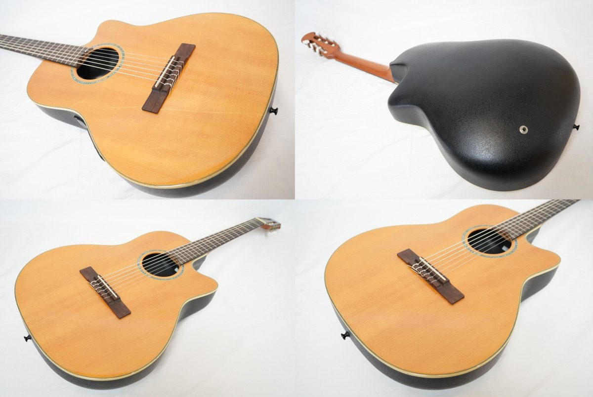 CC243 Celebrity Ovation Natural Guitar Nylon Electro Acoustic