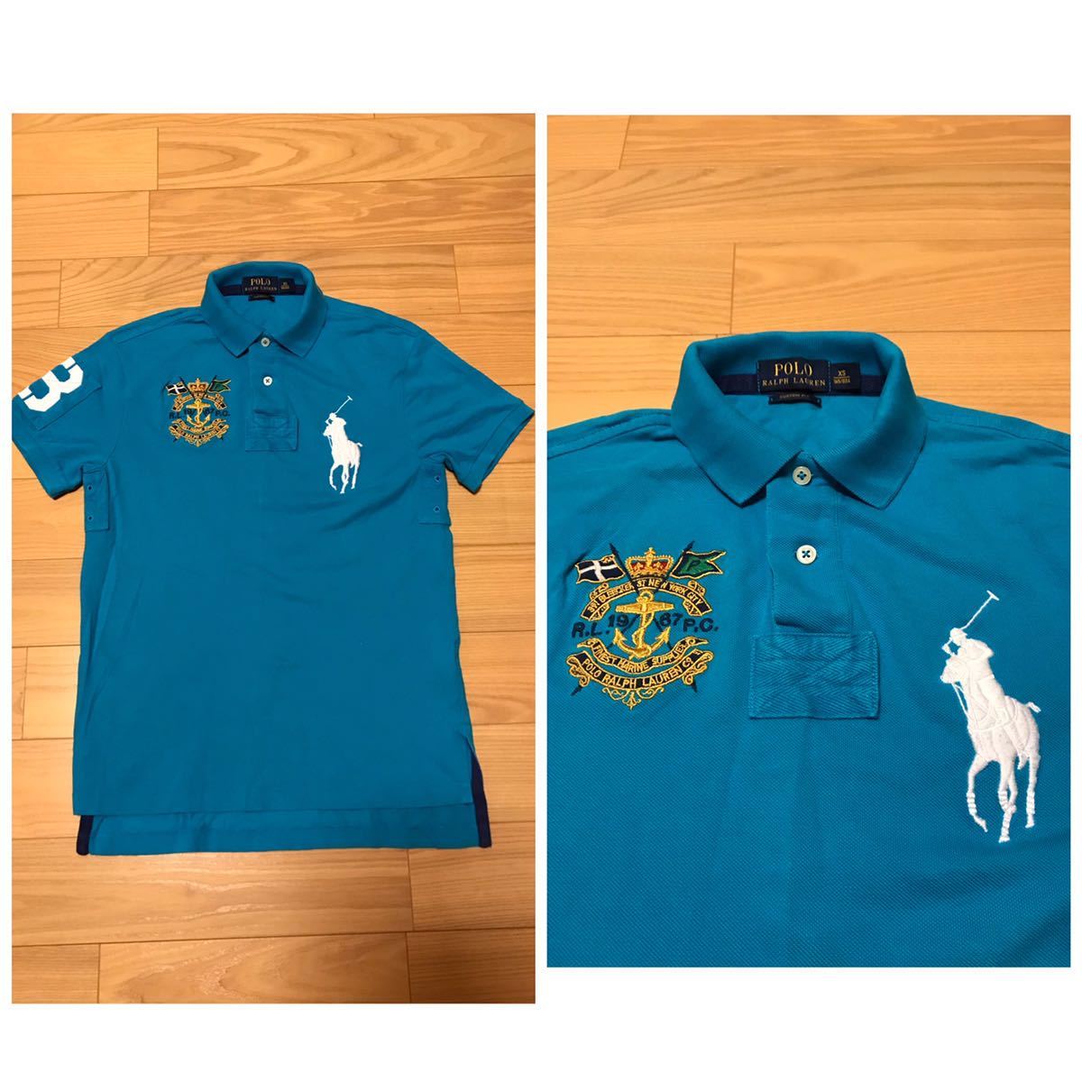 良品 POLO RALPH LAUREN ポロラルフローレン グレンチェック柄 PVC×レザー スクエア ハンドバッグ 大容量 ブラウン 茶 I0103 POLO 良品 LAUREN バイ ラガー ケーブルニット