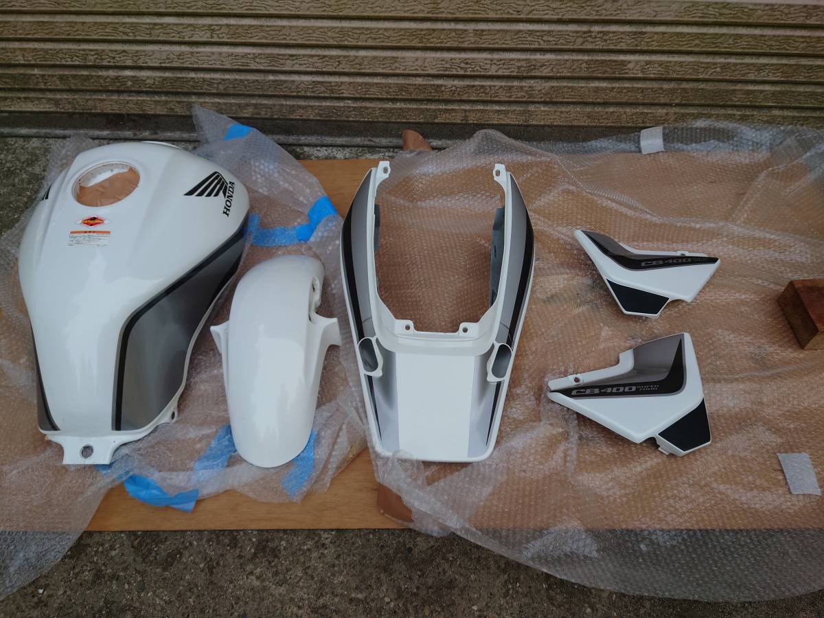 NC42 CB400SF 前期 外装セット タンク フェンダー リアカウル サイド 