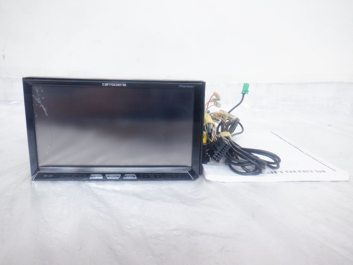  ジャンク品 モニターが割れているため カロッツェリア カーナビゲーション HDDナビ AVIC-ZH07 地図データ：2016年 取説付属(HDDナビ)｜売買されたオークション情報、yahooの商品情報をアーカイブ HDDナビ