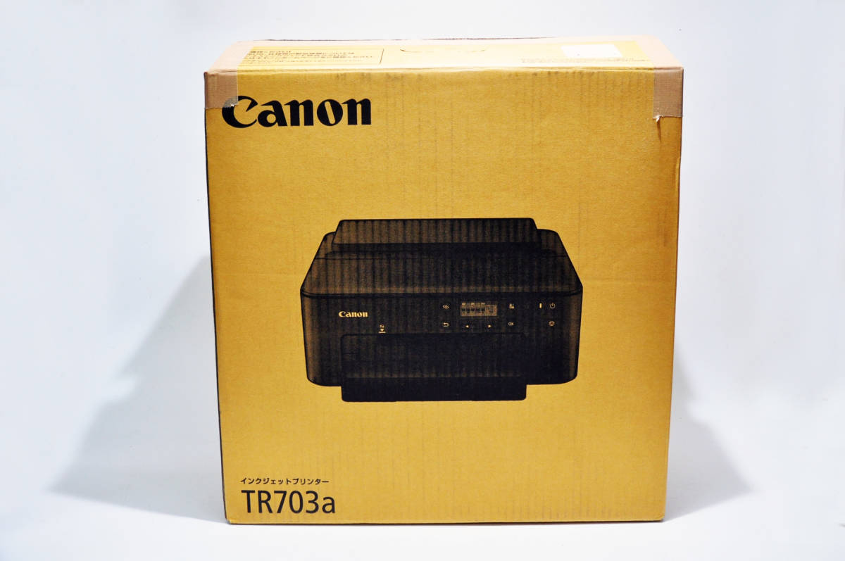 0622 キャノン Canon PIXUS TR703 A4インクジェットプリンター 総印刷枚数 18枚(A4プリンタ)｜売買された ...