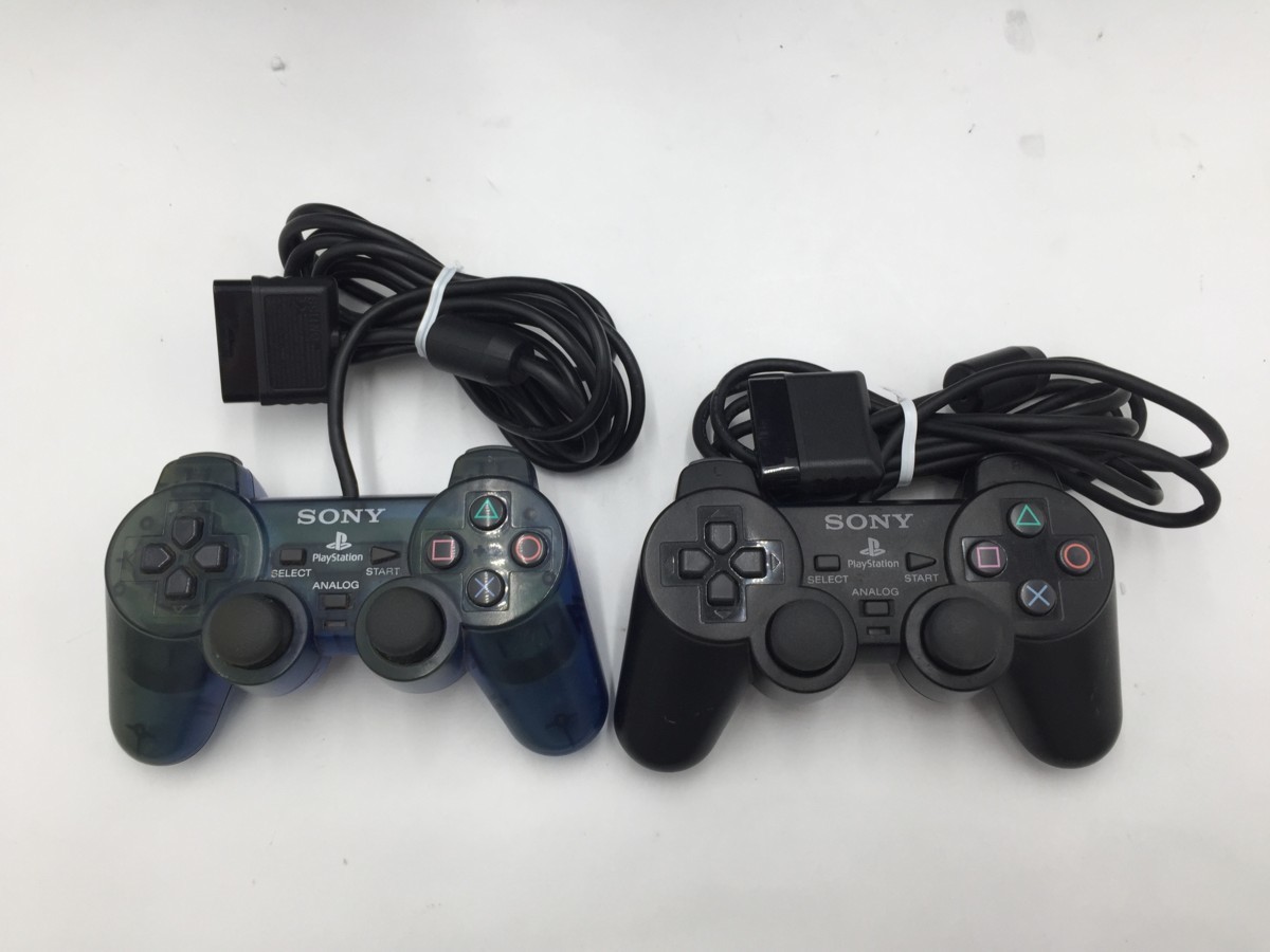 ♪△【SONY ソニー】PS2本体 5台/コントローラー 2個 計7点セット SCPH-