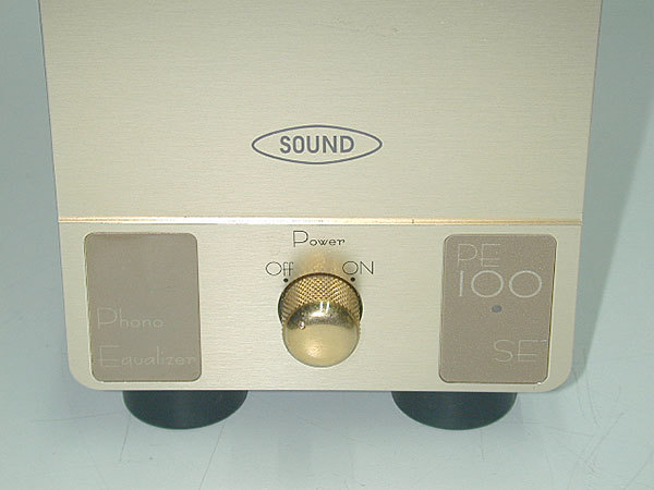 □東京サウンド PE100/SE フォノ・イコライザー (MM/MC両対応）動作品
