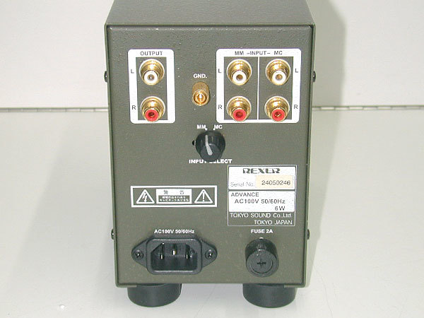 PE100 SE フォノイコライザー MC 対応 東京サウンド □東京サウンド PE100/SE フォノ・イコライザー (MM/MC両対応）動作品