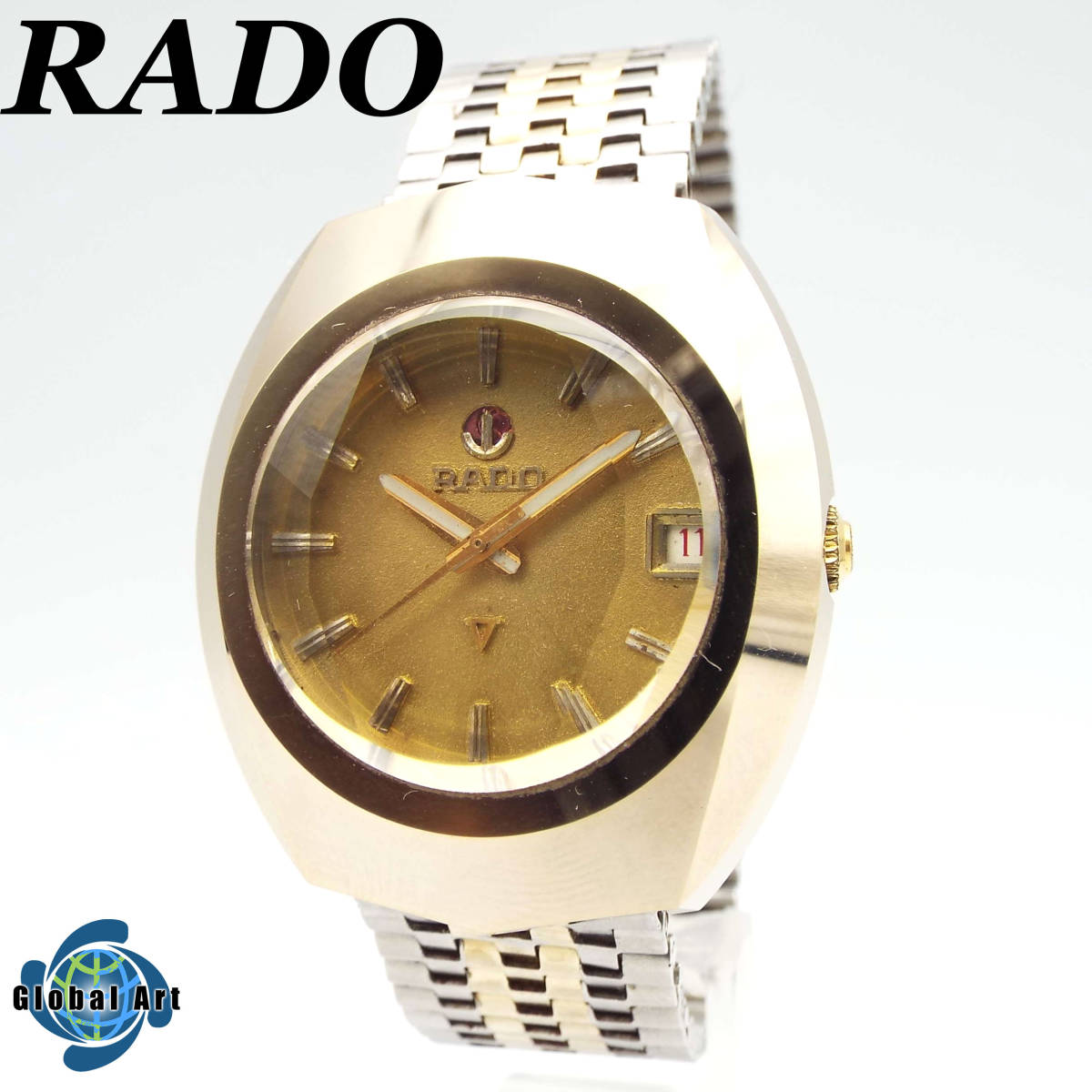 い05250/RADO ラドー/BALBOA バルボア/手巻き/メンズ腕時計/デイト 