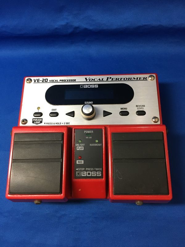 BOSS VE-20 VOCAL Vocal PERFORMER ボーカルプロセッサー｜Yahoo