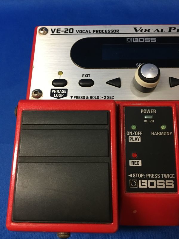 BOSS VE-20 VOCAL Vocal PERFORMER ボーカルプロセッサー｜Yahoo
