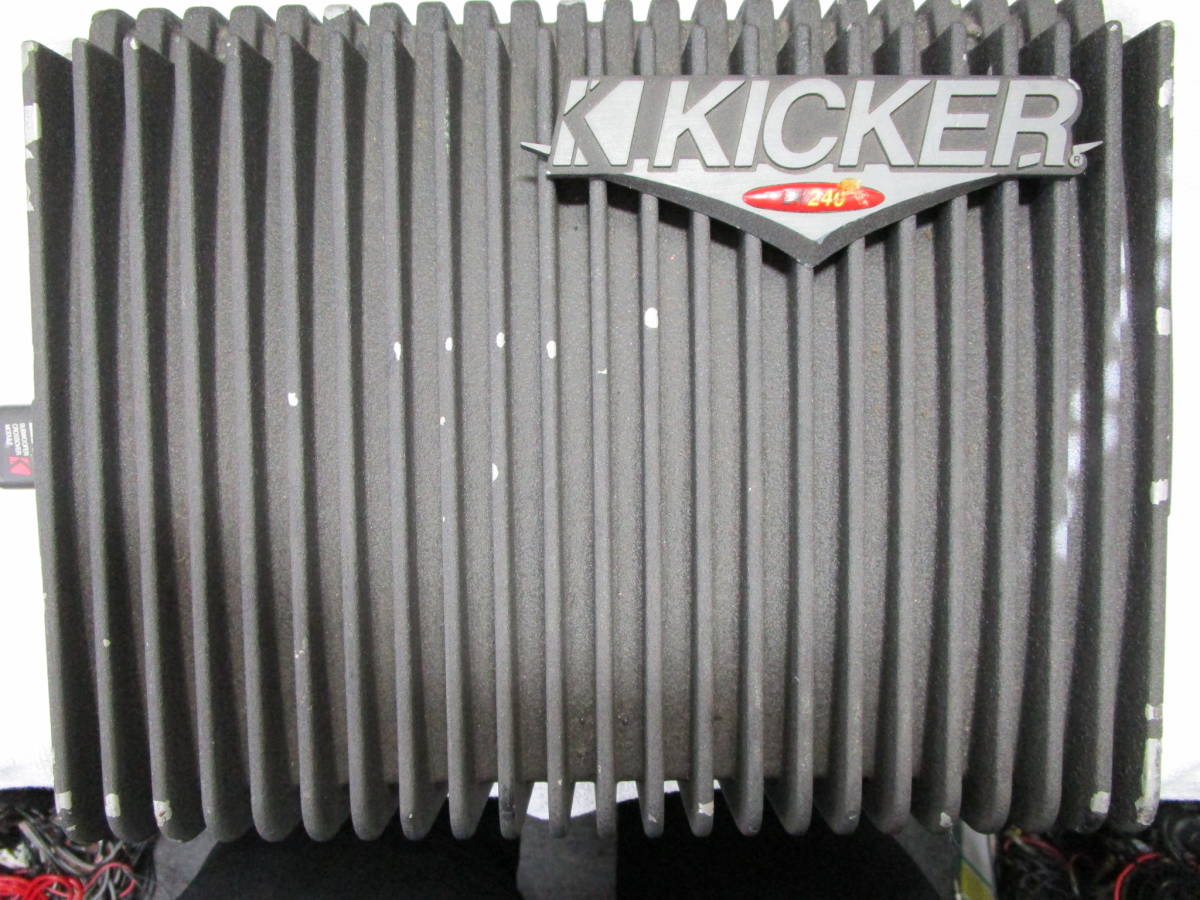 ☆売切り KICKER カーアンプ ☆ZR240☆ Yahoo!オークション (カー 