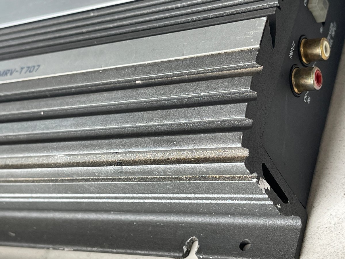 MRV-T707 ALPINE パワーアンプ D6856783 225W+225W⁄600W メルカリ