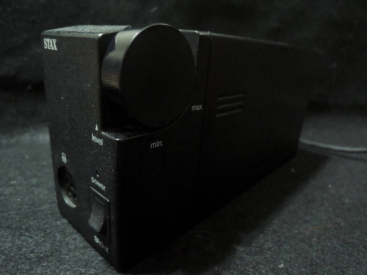Stax イヤースピーカー SR-3 アダプター SRD-5 動作未確認 STAXの