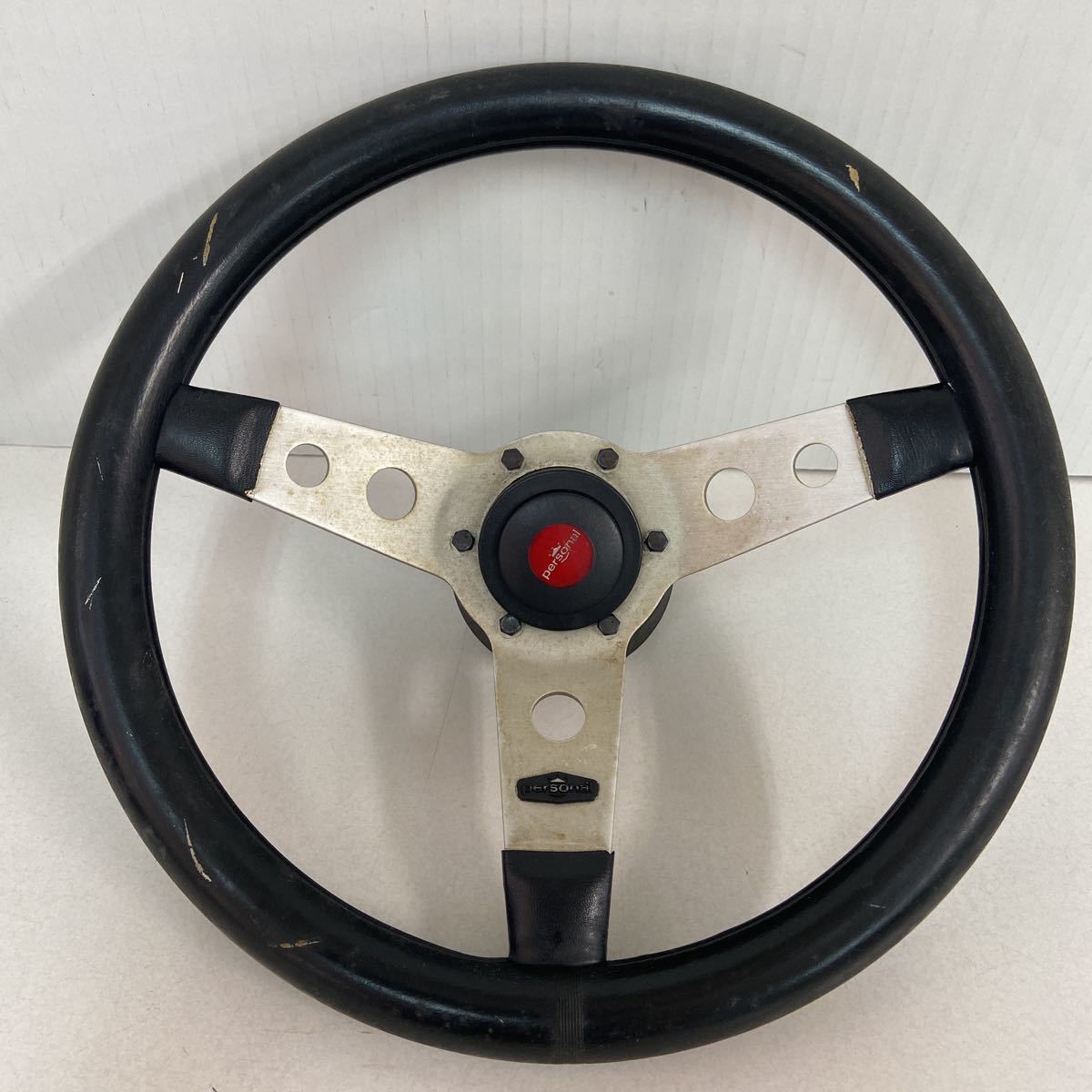 358 Personal パーソナル ヴィンテージ ステアリング ハンドル 当時物  