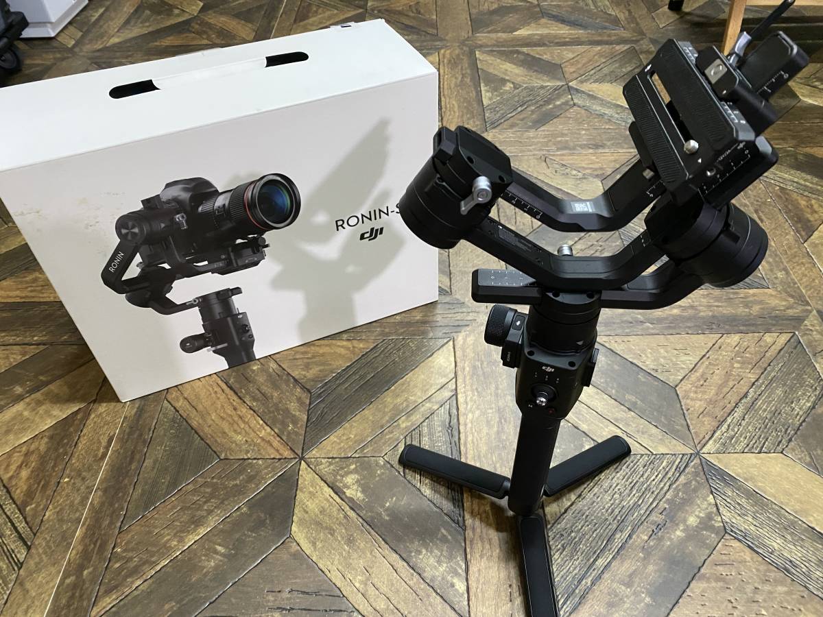 超美品1円スタート】DJI Ronin-S 3軸ジンバル 一眼レフ ミラーレス