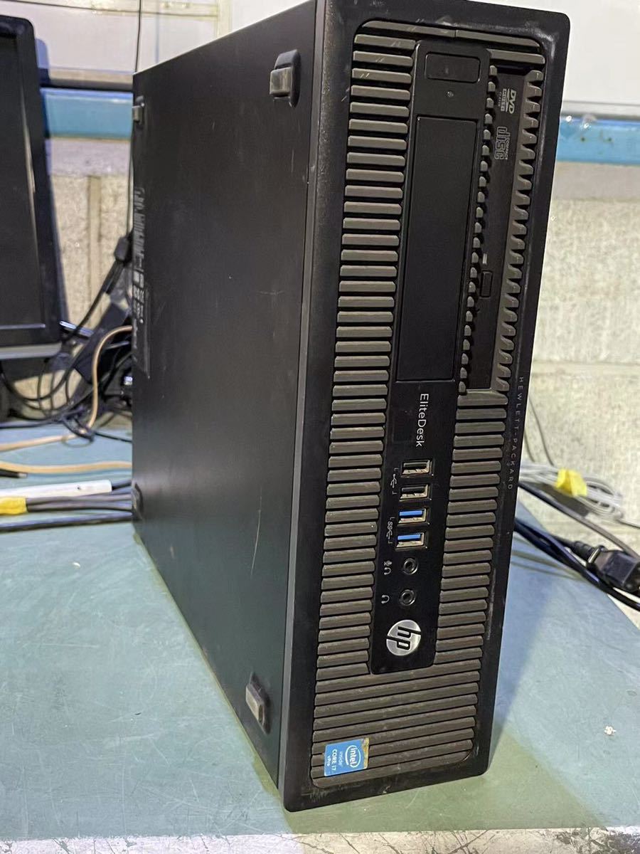 【2025，大人気】 D27 HP EliteDesk 800 G1 SFF Core i7-4790 メモリ4GB HDD500GB Win10Pro(パソコン単体)｜売買されたオークション情報、yahooの商品情報をアーカイブ公開 - オークファン HP