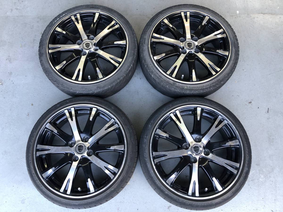 WORK SCHWERT ワーク☆16インチAW・5.5JJ・100/4H・off＋46☆タイヤ付き☆売切り☆_1