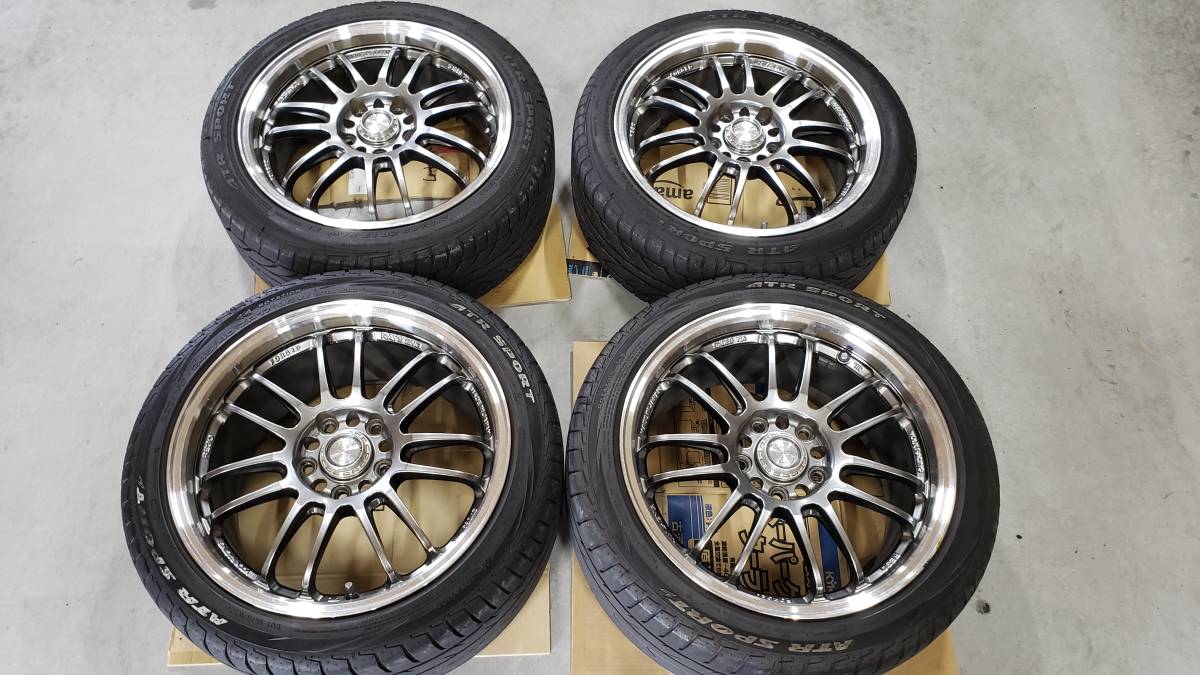 S2000専用サイズ ボルクレーシング RE30 17インチ 9J +63 RAYS RE30