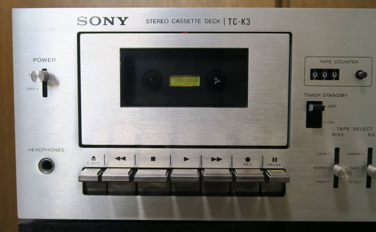 SONY - TC-KA3ES | スーパーカセッターズ の修理（フルオーバーホール