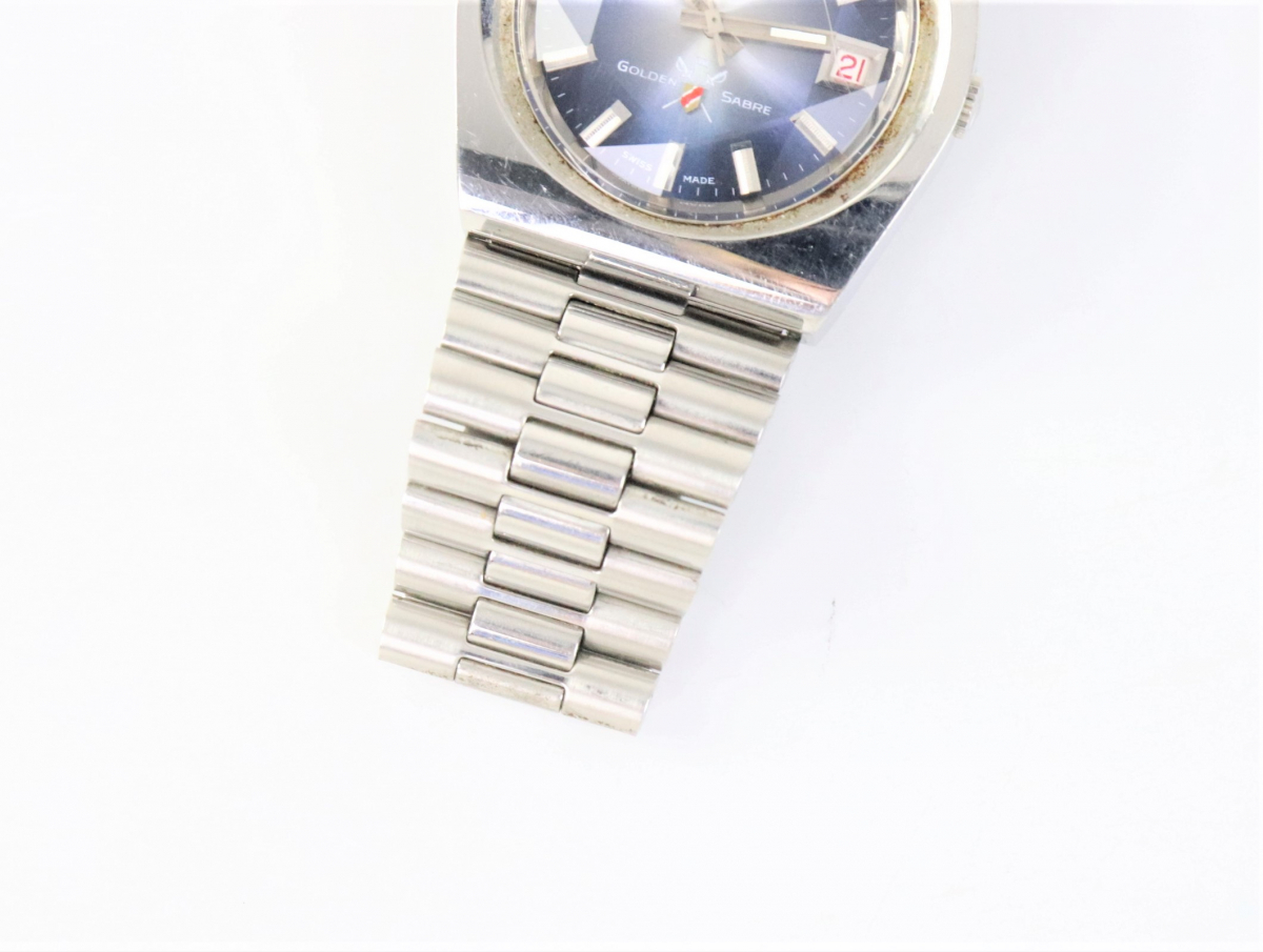 稼働品】RADO 11044 GOLDEN SABER ラドー メンズ腕時計 ブランド腕時計 
