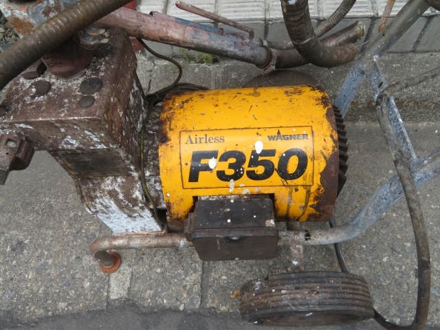 引き取り限定☆WAGNER F350 エアレス塗装機 ワグナー DIY 工具 USED 