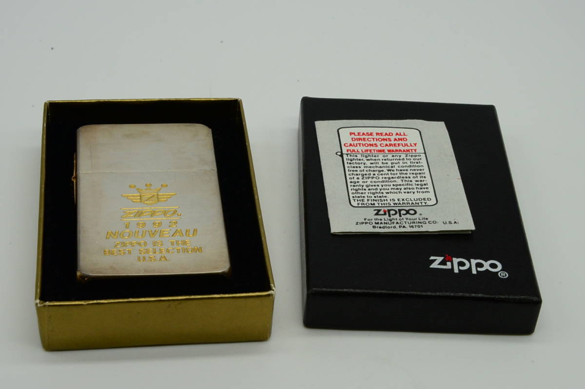 ZIPPO NOUVEAU - ヌーボー 1992年 0 1932レプリカ 美品 1932 