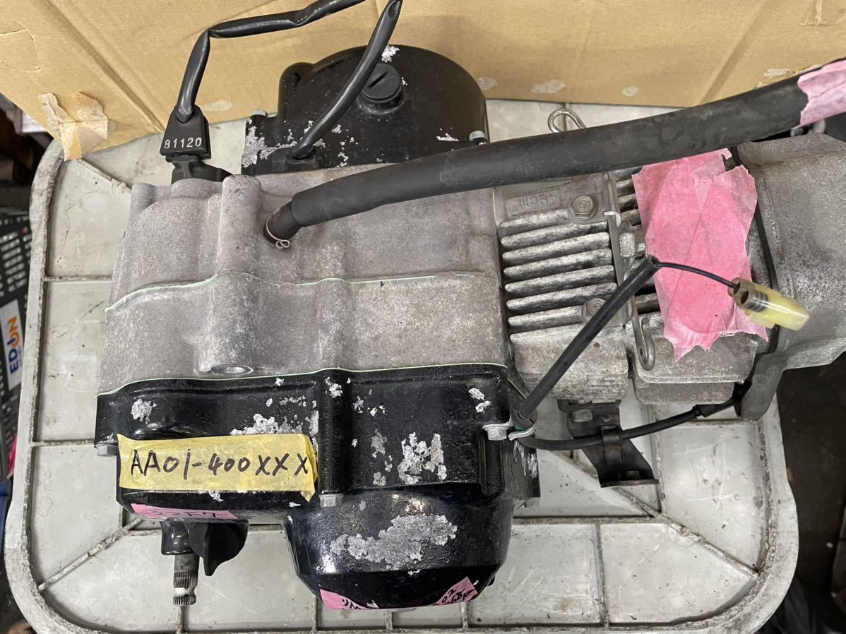 22F7 HONDA ホンダ リトルカブ FI エンジン AA02実動確認済 異音無 検