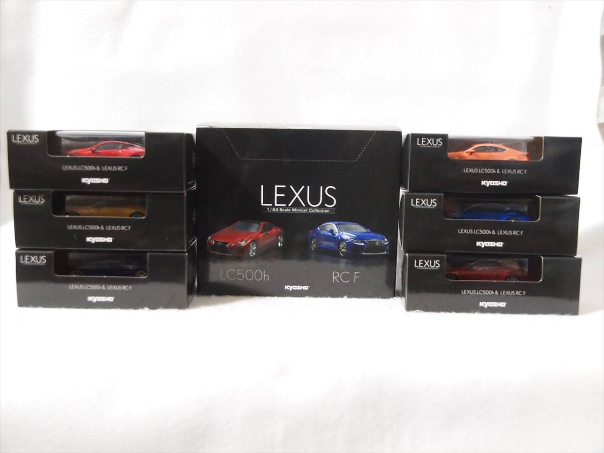 LC500 Lexus 1⁄64 Car LEXUS LC500h 1:64 Model Super Toy Sport KYOSHO1⁄