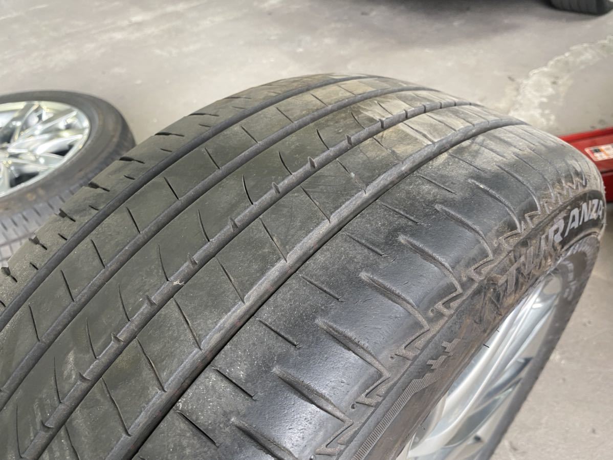 LS500 LS500h 純正ホイール ランフラットタイヤ 245