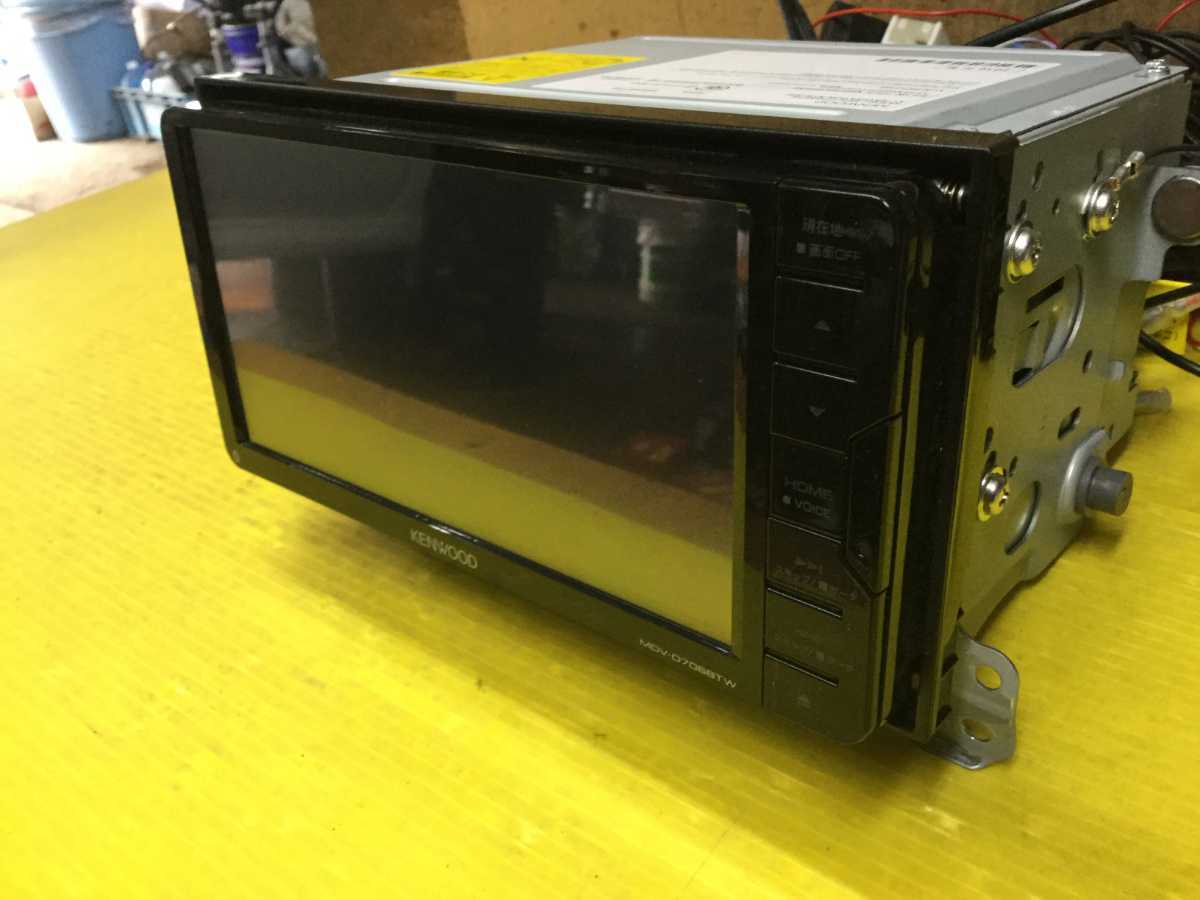 ケンウッド 彩速ナビ MDV-D706BTW 完動品 地図2018年 フルセグ 200 