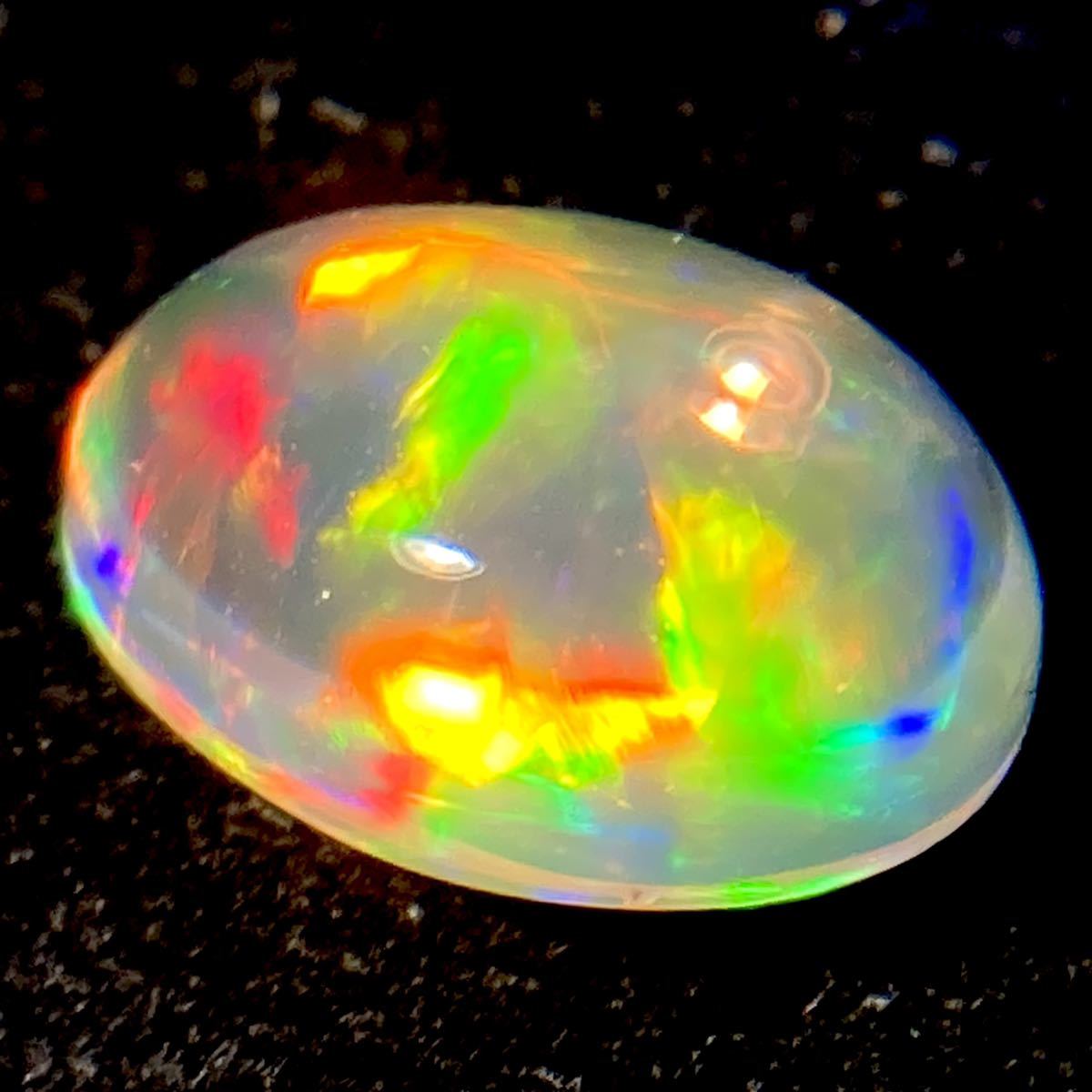 □天然オパール2.332ct□10.32×7.91mm ルース ソーティング付 裸石 
