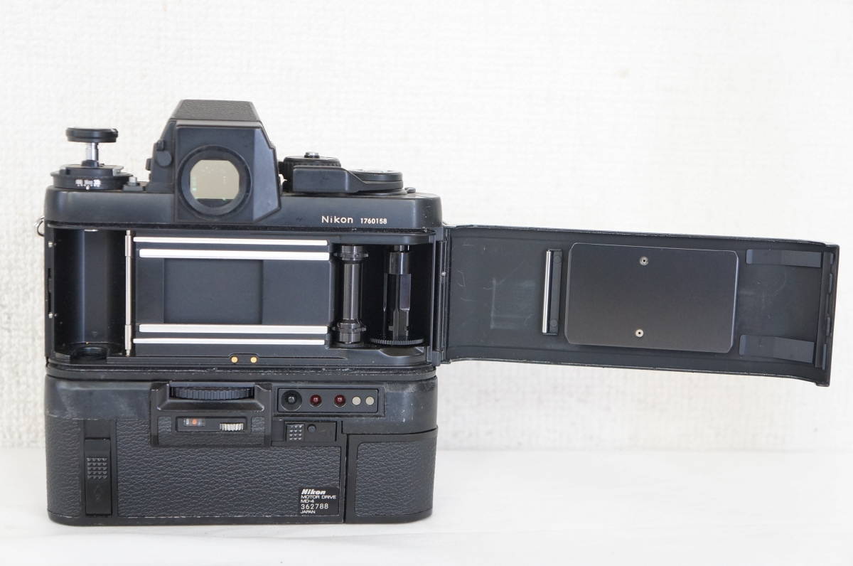 ⑪ Nikon ニコン F3 HP ボディ フィルムカメラ MD-4 モータードライブ