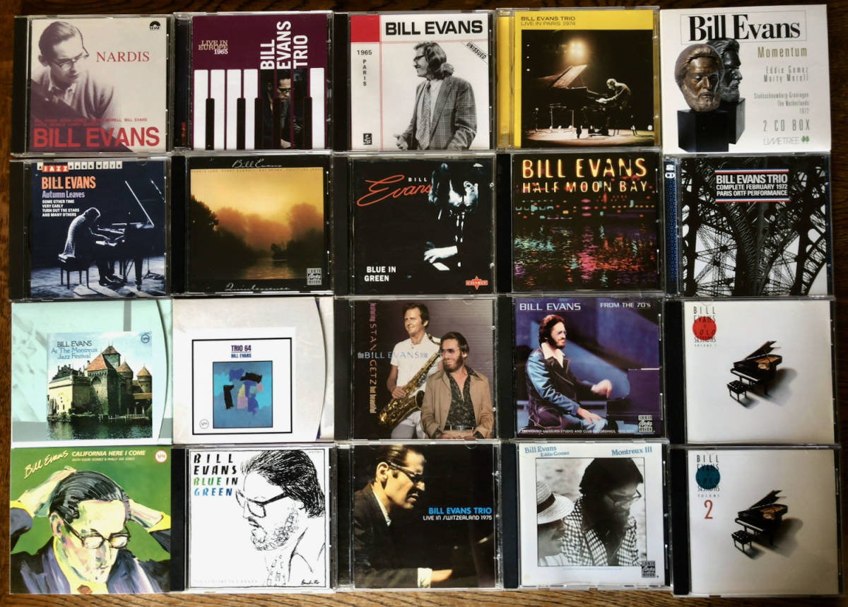 Bill Evans CDセット 大量まとめ売り ビル・エヴァンス ビル・エバンス Bill Evans 20品セット 中古輸入CD